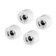 thumbnail image 4 of 4x Ruedas de monopatín Zulema 78A ABEC-9 de alto rendimiento PU Roller blanco, 4 of 8