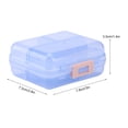 thumbnail image 4 of Pill Box, Weekly Pill Organizer 7 Day Pill Box With 7 Grids Portable Medicine Tablet Box Organizer, Used As Jewelry Box And Candy Box, 4 of 8