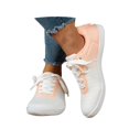 thumbnail image 3 of Casual Flat Shoes for Wide Toe Soft Insoles Comfortable Everyday Sneakers All Day Wear Women's Breathable -On Walking Footwear, 3 of 8