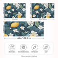 thumbnail image 2 of Yayeee Pillowcase King Size Set of 2 Satin Wrinkle Resistant Pillow Case, Floral Lemon, 2 of 7
