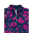 thumbnail image 2 of Athletic Works Girls Microfleece Quarter Zip Pullover Jacket, Sizes 4-18 & Plus, 2 of 3