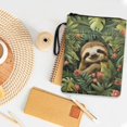 thumbnail image 3 of HELLHERO Paperback Book Cover, 1pcs Polyester Fabric Zipper Book Carrying Case for Journals Planners Books, 8.66 x 11.42, 3 of 8
