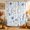 Sky Blue, variant on Blue Green Wildflower Shower Curtain, Waterproof Shower Curtains for Bathroom, Spring Summer Country Botanical Floral Washable Fabric Bathtub Curtain Set Bath Decor with 12 Hooks Extra Long 72"x96"
