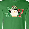 thumbnail image 4 of Inktastic Christmas Penguin Joy 2 Long Sleeve T-Shirt, 4 of 5