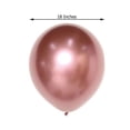 thumbnail image 3 of Efavormart 5 Pack | 18" Chrome Pink Metallic Latex Balloons, Helium Party Balloons, 3 of 10