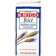 Amigo: Medium Grain Fortified Rice, 3 Lb