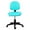 Blue, variant on Office Chair Covers Stretchable Computer Universal Chair Seat Covers Stretch Rotating Chair Slipcovers Washable Spandex Desk Chair Cover Protectors Cyan