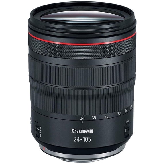 Canon RF 24-105mm F4 L IS USM Lens Full Frame Zoom for RF Mount Mirrorless 2963C002 (Sold without manufacturer warranty)