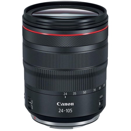 Canon RF 24-105mm F4 L IS USM Lens Full Frame Zoom for RF Mount Mirrorless 2963C002 (Sold without manufacturer warranty)