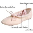 thumbnail image 3 of Dnzceghtig Zapatos de Baile de Ballet Suaves para niños y Adultos, Zapatillas de Gimnasia para Baile de Punta, Zapatillas para Mujer, Danza de Ballet, Yoga, Gimnasia, Zapatos para Adultos con Suela, 3 of 6