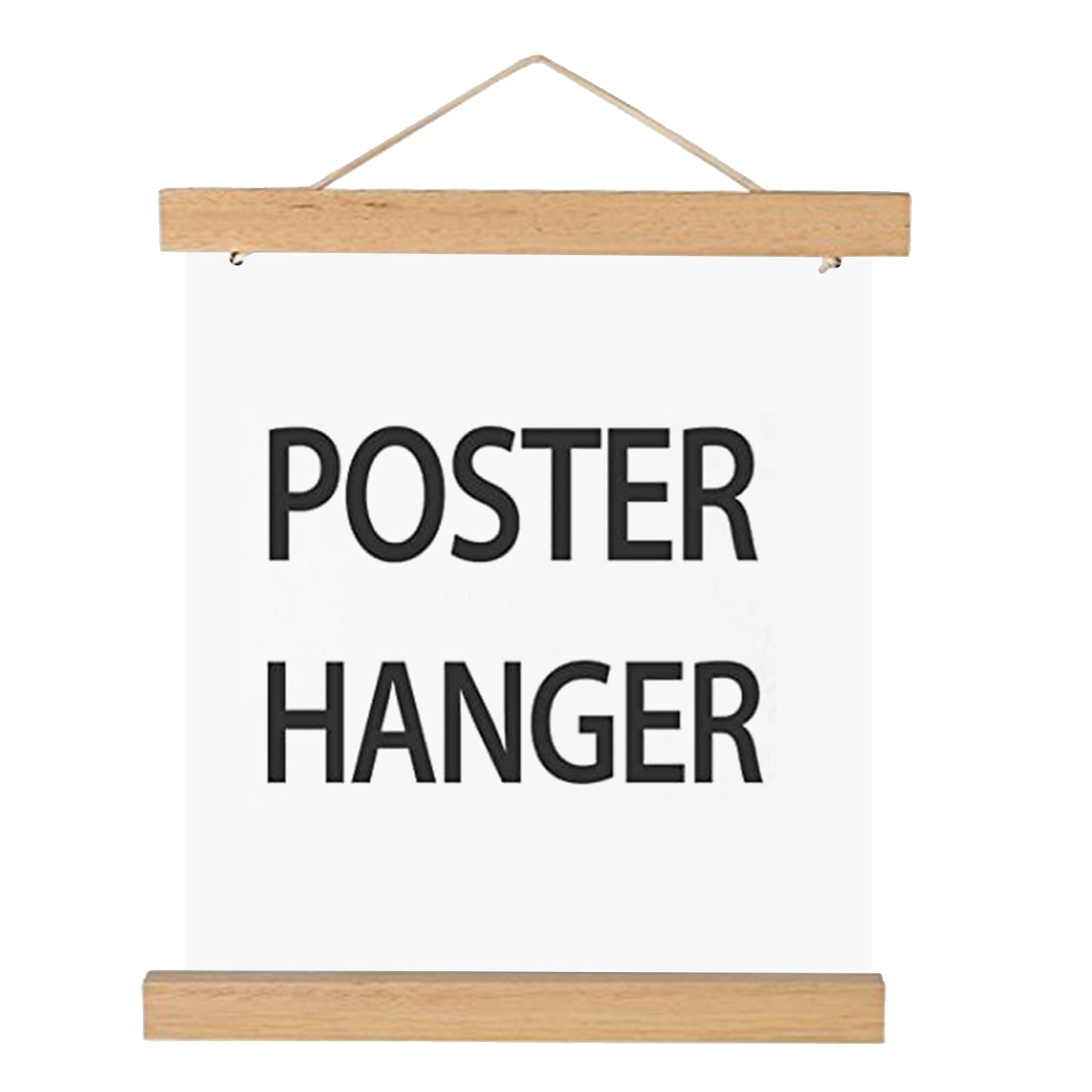 Wobythan 40cm Poster Hanger Wooden Poster Frames Painting