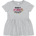 thumbnail image 3 of Inktastic Mamas Little Cowgirl with Cowgirl Hat and Boots Girls Baby Dress, 3 of 5