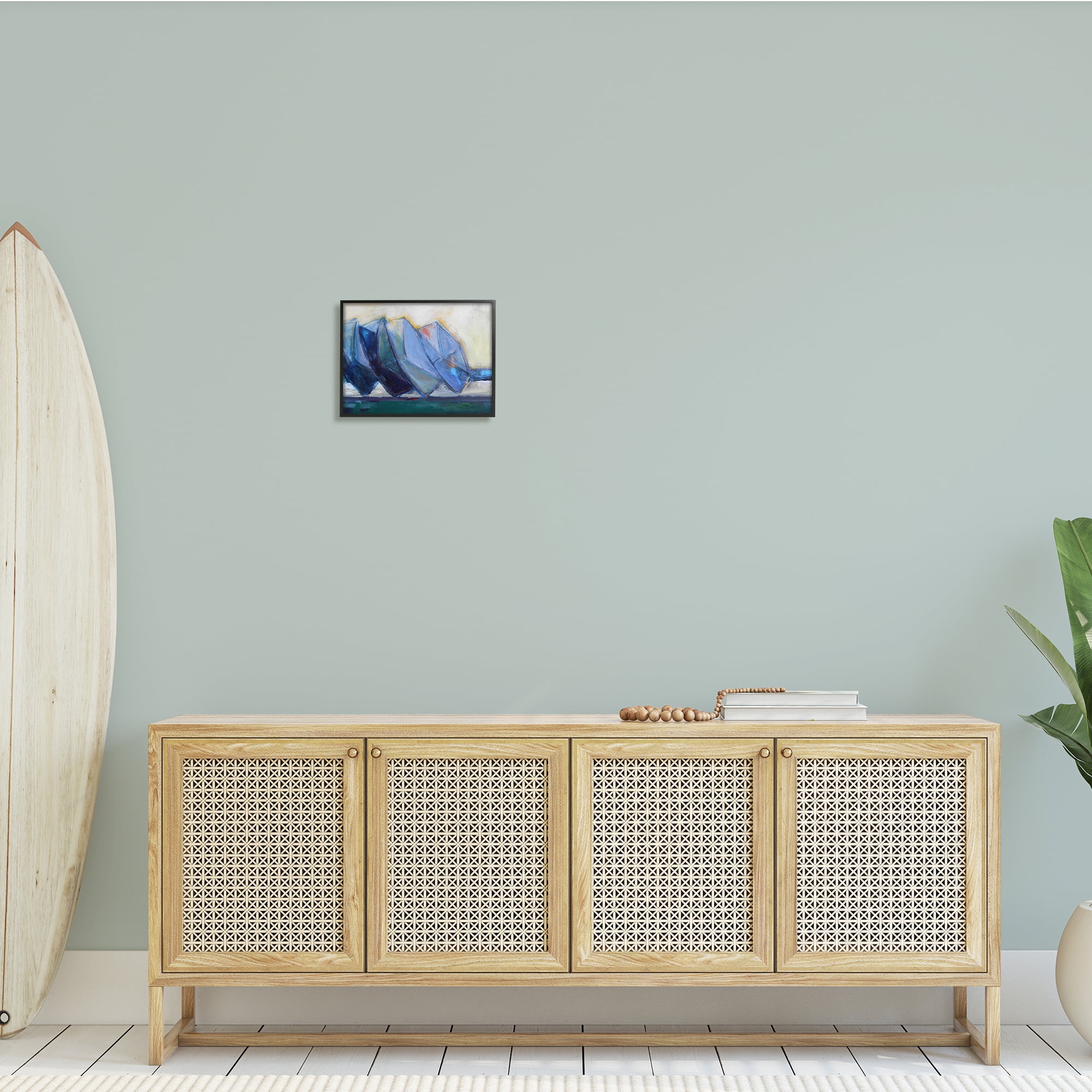 Stupell Indtries Boats Stacked at Shoreline Abstract Beach Still Life,14 x 11,Design by Snne Marie