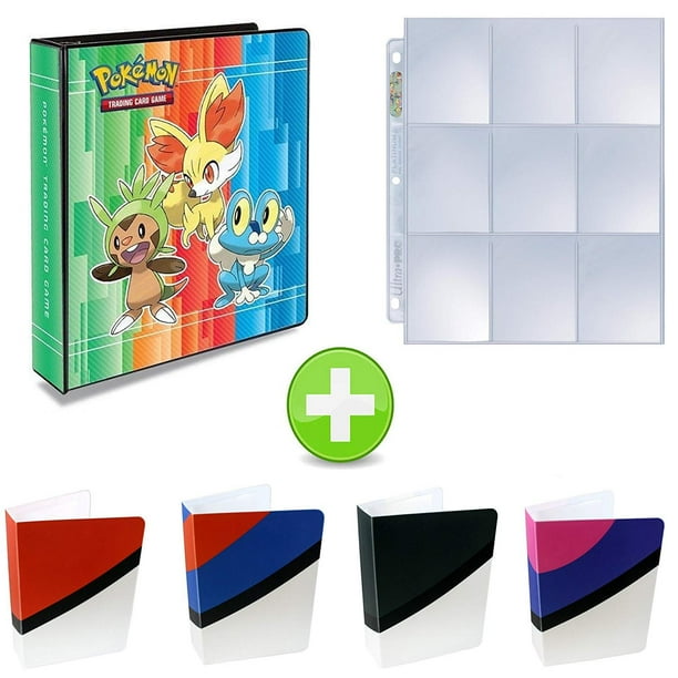 Pokemon 3Ring Binder with Mini Binder Album Set of 4 Poke Ball Great Ball Ultra Ball and Master