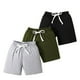 thumbnail image 1 of Odeerbi 2-8 Años Boys 3 Pc Summer Deportes Athletic Sports Shorts Informes de Color Sólido, 1 of 4