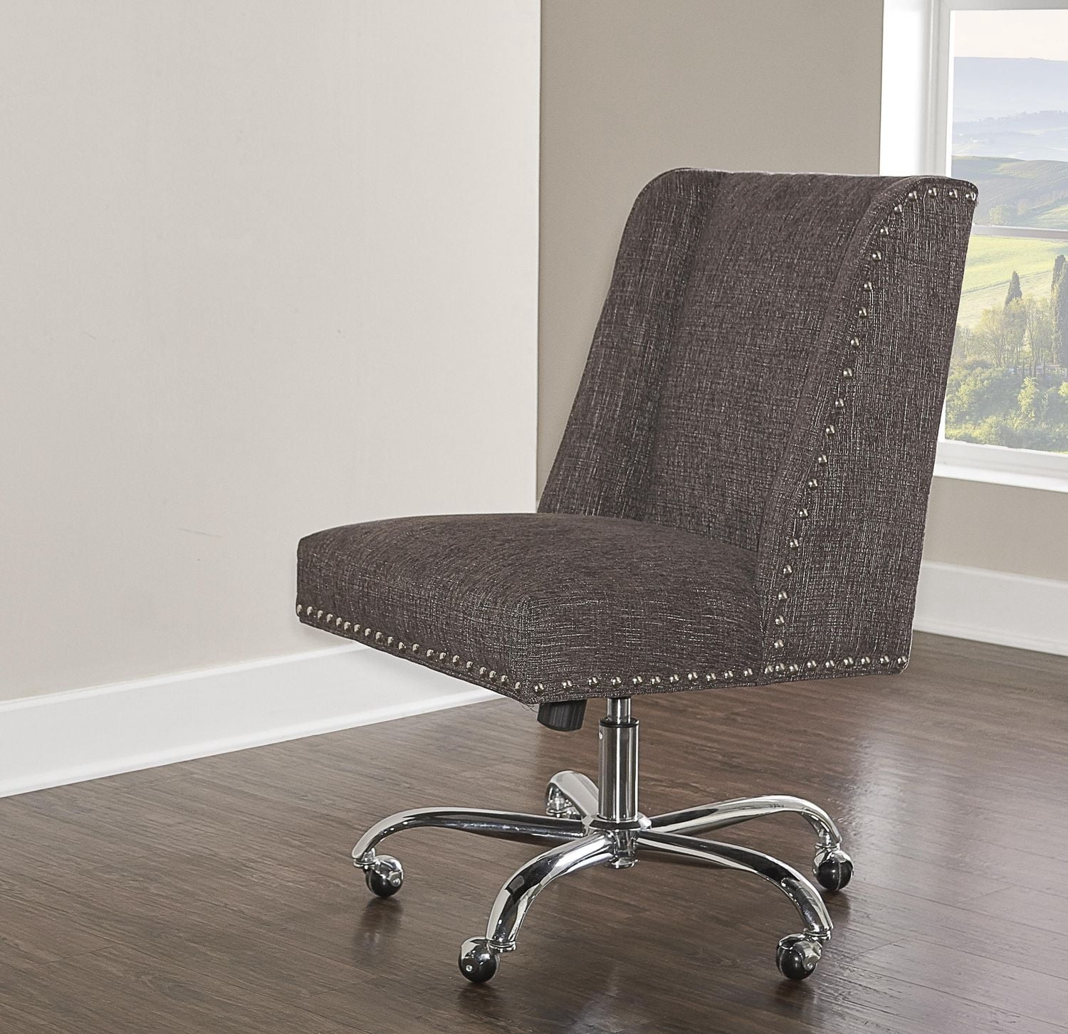 Monroe Charcoal Office Chair