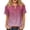 Wine(Floral Print), variant on Womens Tops Trendy Short Sleeve Casual Retro Floral Print Summer Blouses Tops for Women Trendy Button V-Neck Business Work Shirts Black L