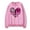 Pink, variant on AJ Lee Love Bites Merch Crewneck Sweatshirts Cosplay Women Men Fashion Y2K Long Sleeve Stylish Design Top