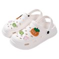 thumbnail image 1 of Träsko Barn Tofflor Vit 1 Styck Andningsbara Baby Flick Tofflor Baby Pojke Strandskor Söta Sandaler Sommar Trädgårdsskor, 1 of 5