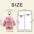 thumbnail image 7 of Soft Bunny Keychain with Tin,Cute Easter Gift Plush Keychain for Backpack,Bag Charm Gift Key Chain, 7 of 7