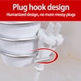 thumbnail image 3 of Yingyy Aluminum Hair Dryer Holder Wall Mount For Design: The Easy Access Hair Dryer Rack, 3 of 6
