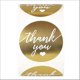 thumbnail image 2 of Thank You Label Sticker 1.5" Round with Gold and White Heart 500 Labels Per Roll, Thank You Sticker Gold for Birthdays, Weddings, 2 of 4
