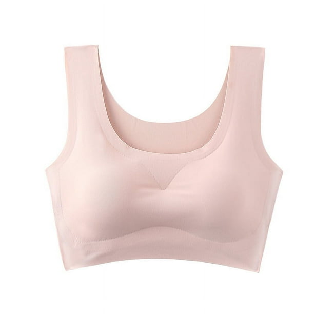 Sujetador japonés de una pieza sin costuras y sin aro de acero, sujetador deportivo para mujer, ropa interior sin costuras, sujetador para dormir