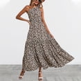 thumbnail image 1 of Vestido floral de verano,Vestido floral estampado floral sin mangas de un hombro Vestido floral sin mangas de un hombro Experiencia incomparable, 1 of 6