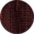 thumbnail image 1 of Ahgly Company Indoor Round Abstract Red Modern Area Rugs, 7' Round, 1 of 4