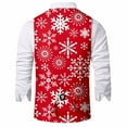 thumbnail image 4 of MuXiKeJi Clothes Mens Christmas Suit Vest,Fashion Festival Outerwear Vests,Holiday Graphic Sweater Vest Casual Wear Soft Warm Pullover, 4 of 4