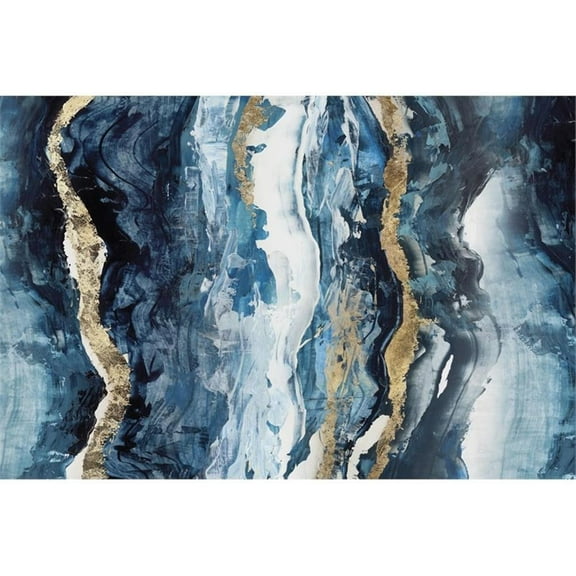 Giant Art 84x54 Effectus I Fine Art Giant Canvas Print in White