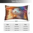 thumbnail image 2 of Naloa Rainbow Lamb Breakfast Pillow Covers, Throw Pillow Case Cushion Covers,Cushion for Bedroom,Couch,Home-14"x20", 2 of 6