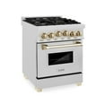 thumbnail image 2 of ZLINE KITCHEN AND BATH RGSZSN24MB professional gas range, 2 of 5