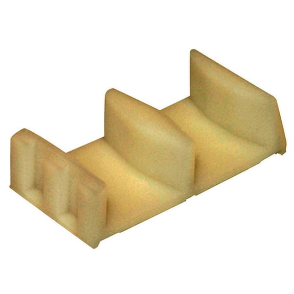 2 PC Barton Kramer 0.625 in. H X 2.125 in. W Beige Shower Door Bottom Guide