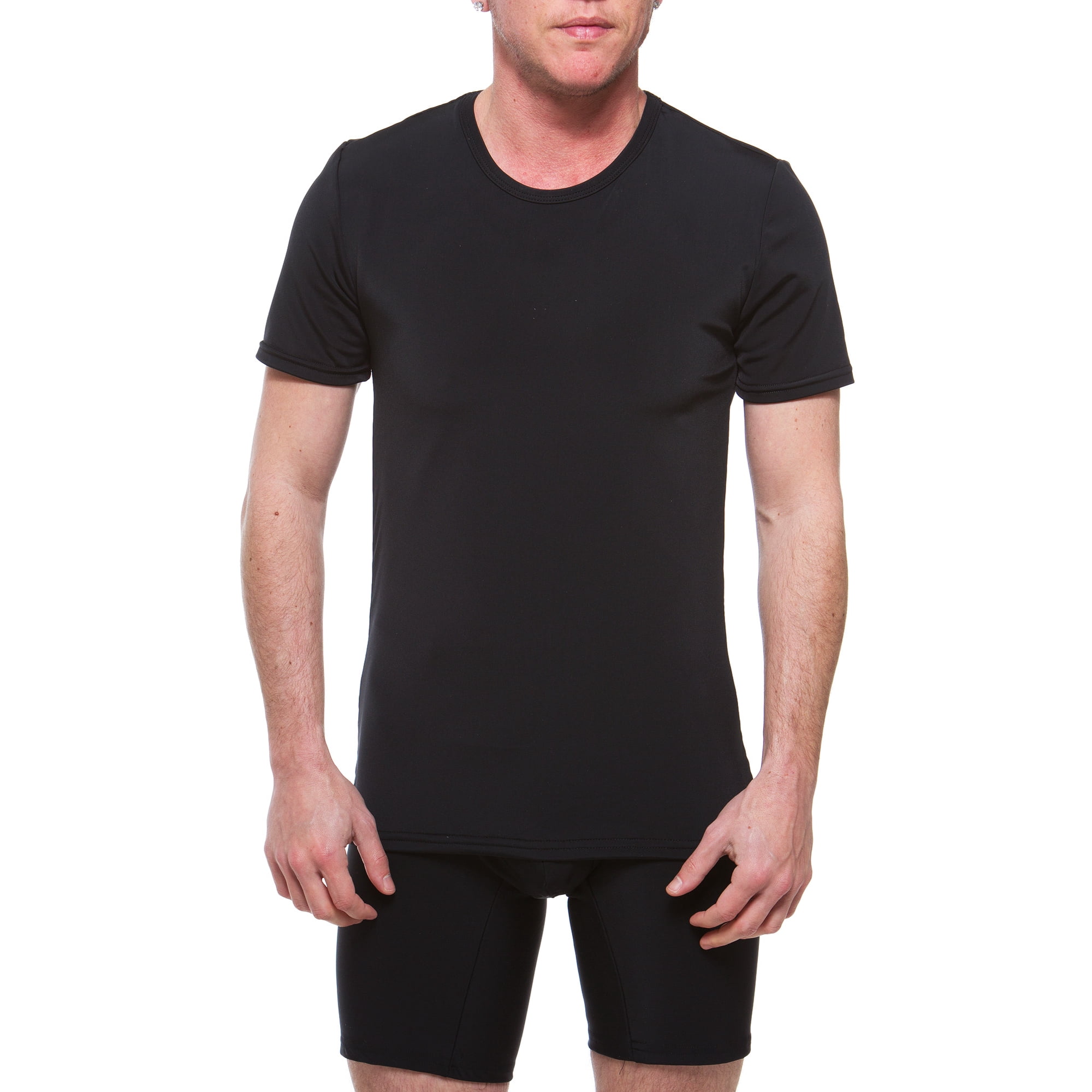 Underworks Microfiber Compression Concealer FTM Binder Crew Neck