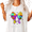 White, variant on UNISHE Halloween Bow Graphic Tee Women's Crewneck Short Sleeve T-Shirt joy Pumpkin Ghost Print