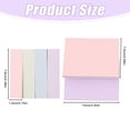 Souew Morandi Color Self-Adhesive Sticky Notes Set, 100 Sheets Tearable ...