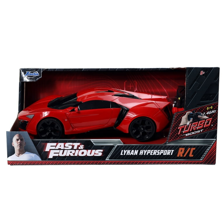 Jada Toys - Fast and Furious 1:24 Scale RC, Lykan Hypersport