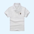 thumbnail image 3 of HomeGardon Girls Short Sleeve,Girls Shirts Size 10-12,Fashionable Children's Collar Short Sleeved T-shirt for Boys and Girls Casual Top,100-165, 3 of 3