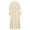 Beige, variant on LLYwey Wedding Guest Dresses for Women formal Fashion Turndown Collar Loose Cotton Linen Long Sleeve Tightness High Waist Dress New Maxi Dresses Beige Xxl