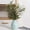 Blue Vase, variant on Zephyrn 14-Inch Indoor Artificial Olive Plant, in Ceramic Vase, Easy-to-Care Green Plant, Suitable for Coffee Tables, Bookshelves, Offices or Dormitories