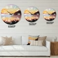 thumbnail image 4 of Designart 1 in Quartz Coastal Wall Clock, 4 of 5