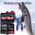 thumbnail image 1 of Kit De Aparejos De Pesca En El Mar 263pcs / set Kit de aparejos de pesca en el mar con alicates anticorrosión para exteriores (rojo), 1 of 8