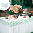 thumbnail image 1 of PALIFEUR Household Essentials Table Skirt Party Table Skirt Desk Skirt Falda Table Skirts For Rectangle Tables, 1 of 6