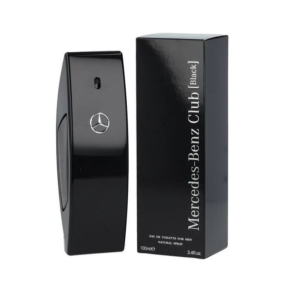Mercedez Benz Club Black 3.3 oz EDT Spray Mens Cologne 100ml NIB