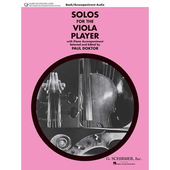 Solos for the Viola Player: with Piano Accompaniments Online