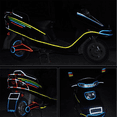 thumbnail image 3 of 8m PVC Reflective Tape Bicycle Wheels Reflective Sticker Fluorescent Bike Reflective Adhesive Tape for Cycling Safety, 3 of 7