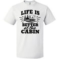 thumbnail image 3 of Inktastic Life is Better at the Cabin with Trees and Moon T-Shirt, 3 of 5