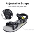 thumbnail image 4 of OutPro Women’s Quick Drying Hiking Sandal, Open Toe Black, 6, 4 of 7