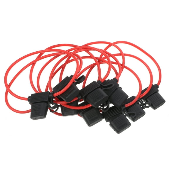 GETAJGHSD 10Pcs Boat Fuse Holder 40A in-Line with 12 Awg Cable for Car Truck Auto
